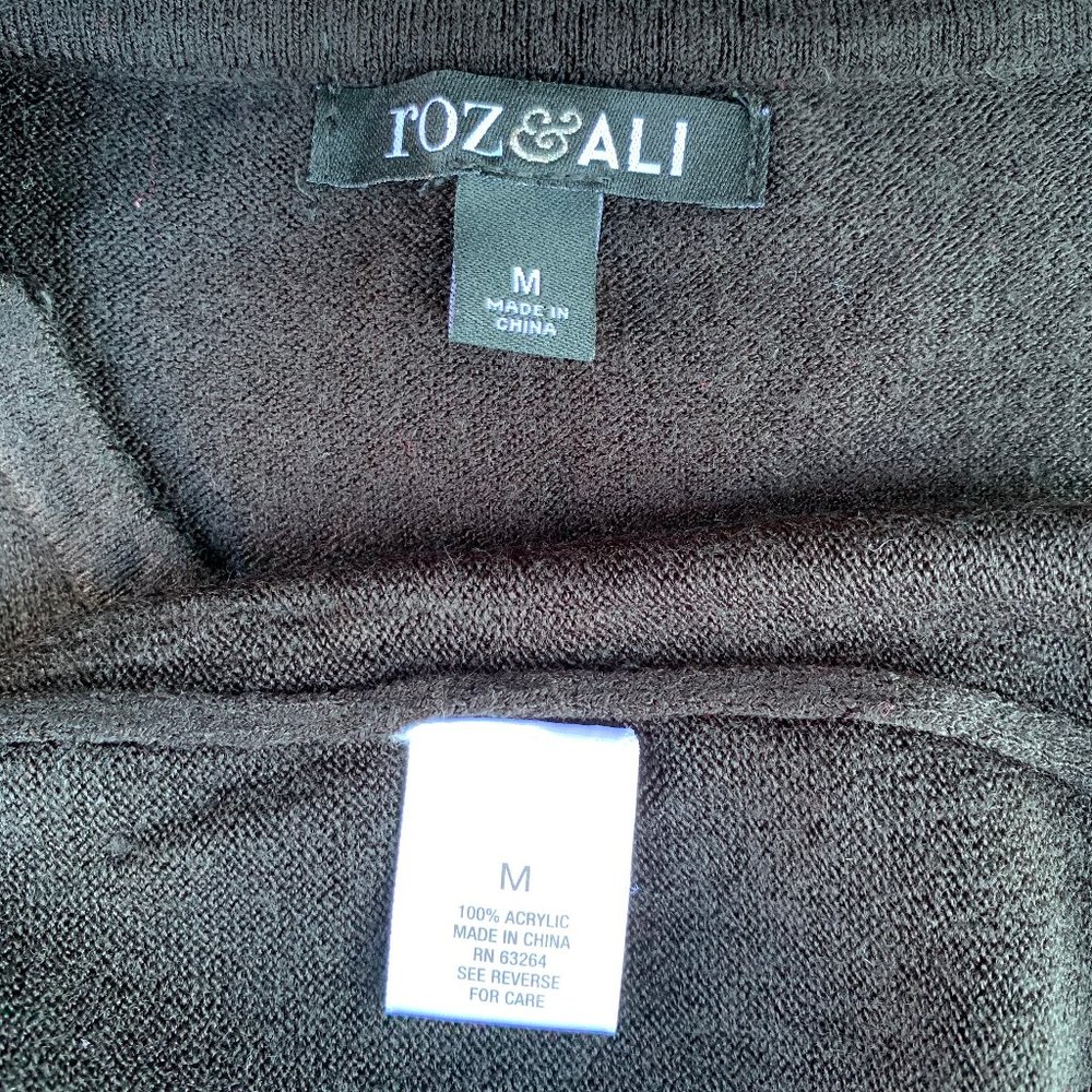 Roz & Ali, Sleeveless Sweater Shell, New without t - Picture 5 of 5